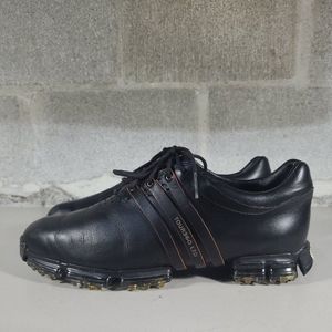 adidas | Shoes | Adidas Tour 36 Ltd Men Blackred Leather Golf Shoes Fit Foam Size 9 73777 | Poshmark